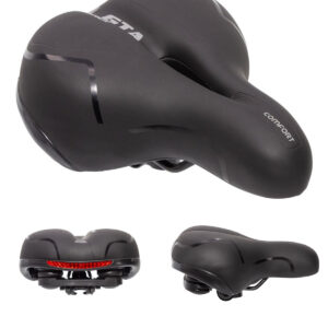 SELIM BANCO COMFORT GEL TECH C/ REFLETOR ANTIPROSTATICO COM MOLAS SERVE BIKE SPINNING ACADEMIA