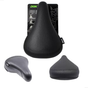 Selim DDK 243 BMX Freeride Dirt Jump Bike bicicleta Banco preto