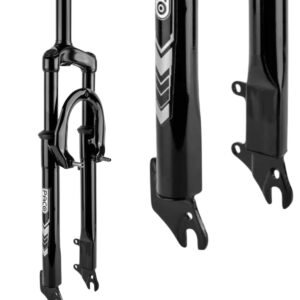 Garfo Amortecedor Suspensão Aro 26 Freio V-Brake e a Disco (21mm) com Rosca mtb Freeride