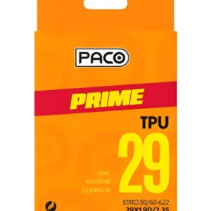 Câmara Tpu Bike Presta Fina 65mm 29-1.90/2.35 Mtb Ultra Leve