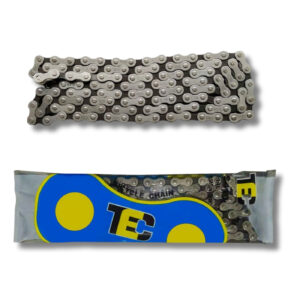 Corrente Grossa C410 TEC 1 Velocidade 1/2x1/8 114 Elos p/ Bike Sem Marcha BMX