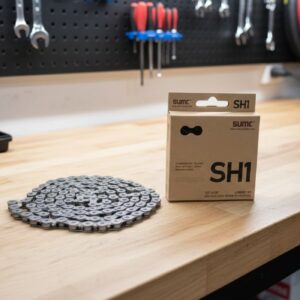 Corrente Grossa SUMC Half Link Bike 102 Elos 1/2x1/8 Ajuste Preciso p/ BMX Freeride Single Speed