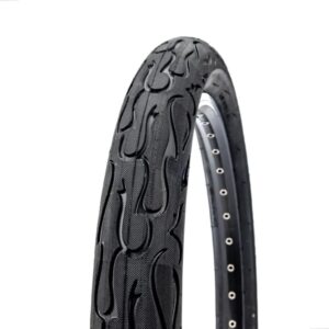 PNEU BIKE 26X2.125 PRETO TIPO FLAME FREERIDE GRAU SLICK BALÃO