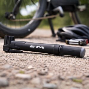 Mini Bomba De Ar Manual Portátil bicicleta serve cama ar bico fico e grosso valvula presta schraeder