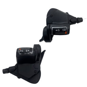 Par Alavanca Bike Passador Trocador de Marcha Cambio Tras. 24V (3X8V) Rapid fire MTB Urbano Evolo