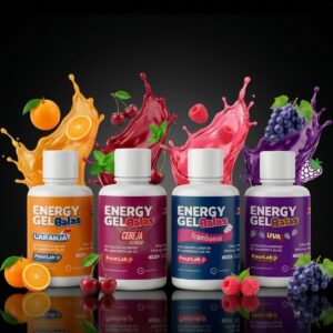 Energy Gel Refil 500g FourLab Maltodextrina Frutose 1:0,8 Endurance Corrida Ciclismo
